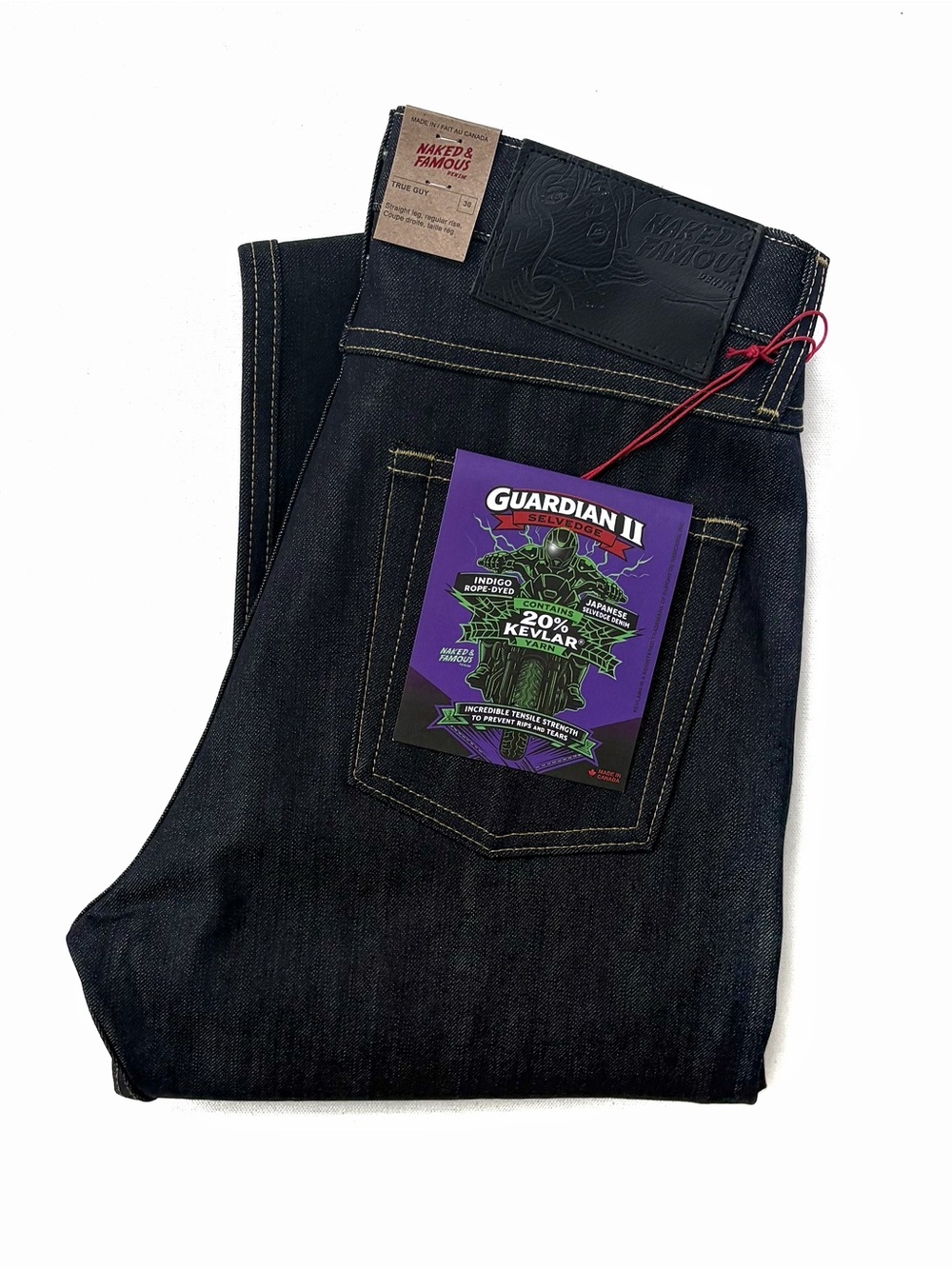 Naked & Famous Denim Guardian 2 Selvedge - True Guy Jeans